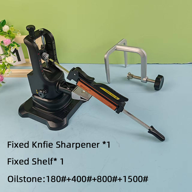 Tez tizim va bardoshli metall konstruktsiyaga ega sozlanadigan professional pichoq silliqlash mashinasi