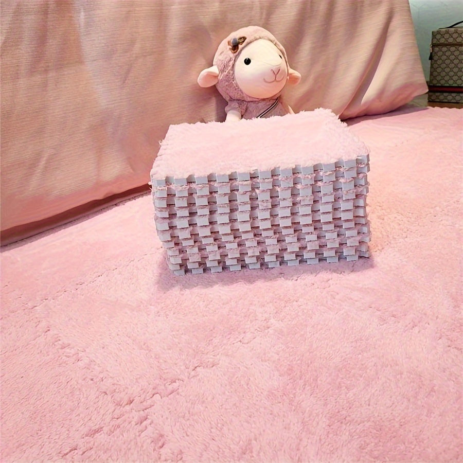 20-Piece Thickened Indoor Carpet Set for Bedroom and Living Room Non-Slip Washable 29.97x29.97cm