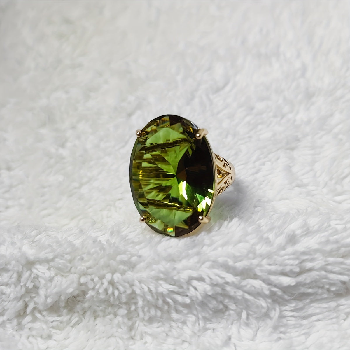 Turkcha rang o'zgartiradigan Sudanite uzuk oval sozlanadigan mis banti ayollar zargarlik buyumlari barcha mavsum moda aksessuari