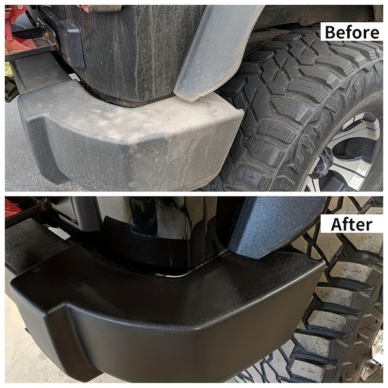 Black Tire Renovate Wax for Car Motorcycle Bicycle Gloss and Durability