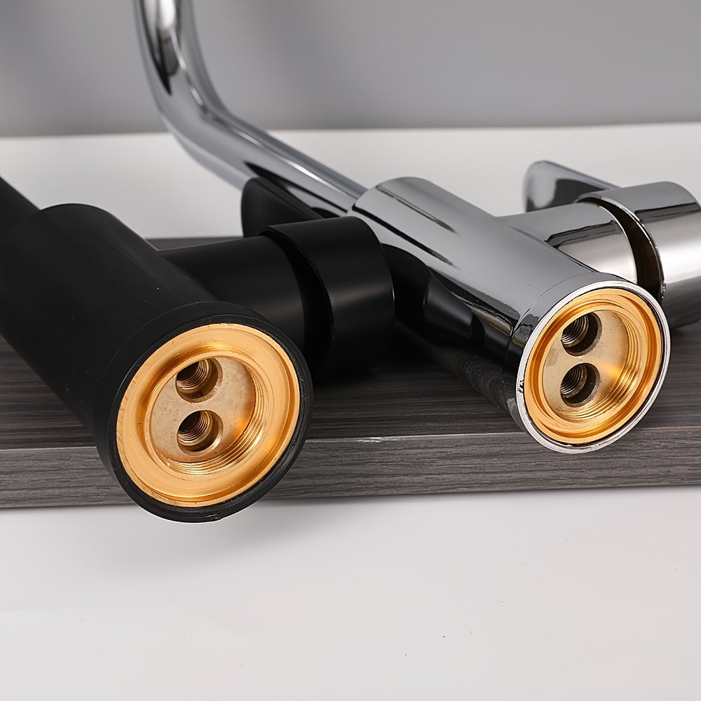 Juego de grifo de brazo robótico moderno ajustable para cocina y baño con agua caliente y fría