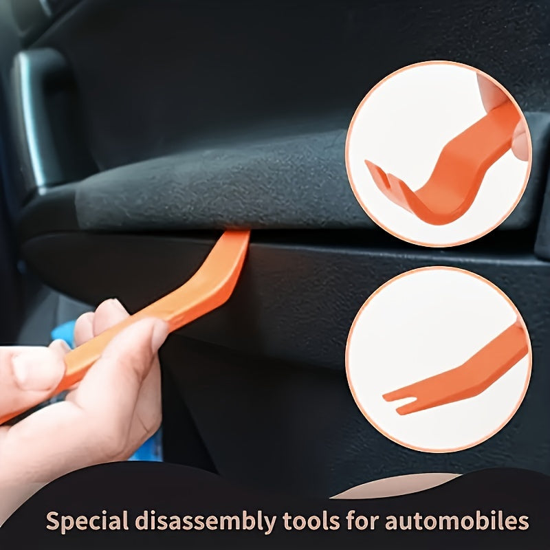 4-Donali Plastik Avtomobil Audio Tizimlarini Tahlil Qilish Asboblari To'plami, Eshik Panelini Olib Tashlash Asboblari