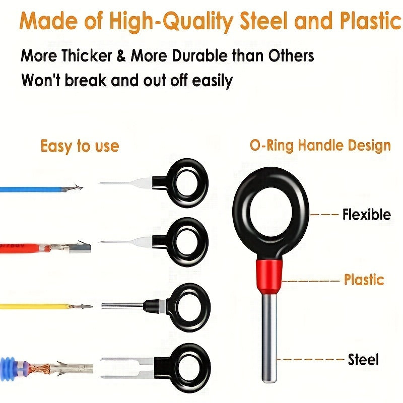 41pcs Automotive Wire Terminal Connector Pin Removal Tool Kit