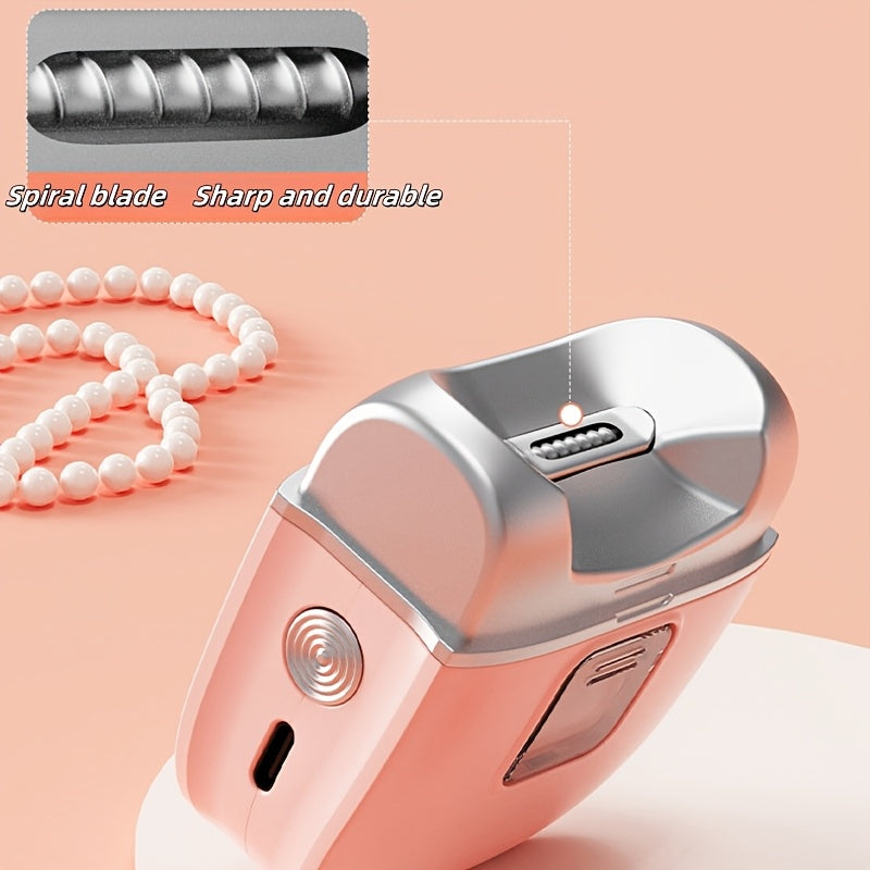 Electric Nail Trimmer and Buffer USB Rechargeable Lithium Polymer Battery for All Ages