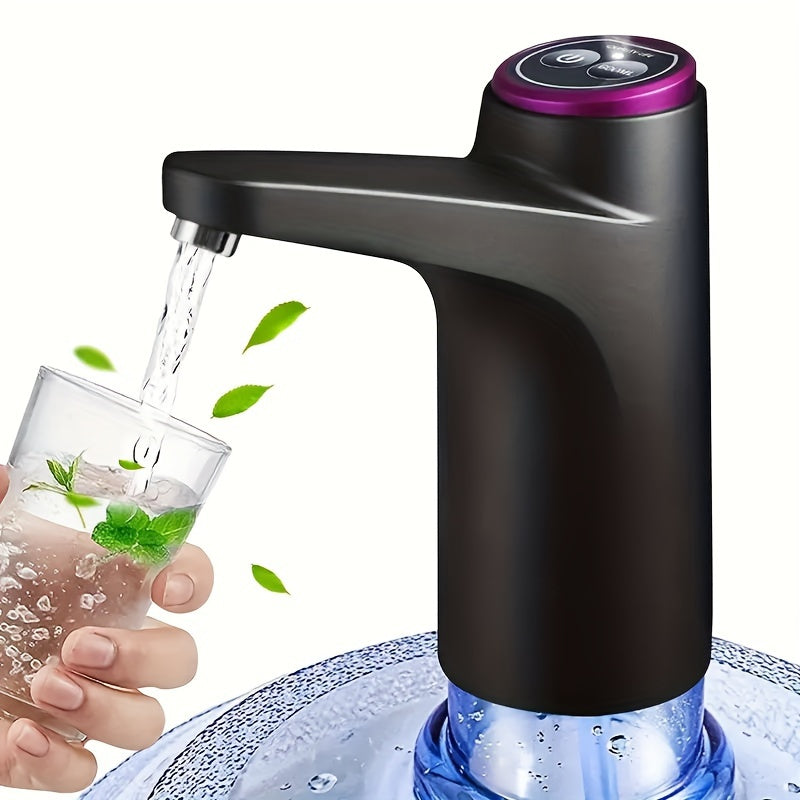 Rechargeable Electric Water Pump for 5.68-18.93L Jugs USB Portable Drinking Water Dispenser