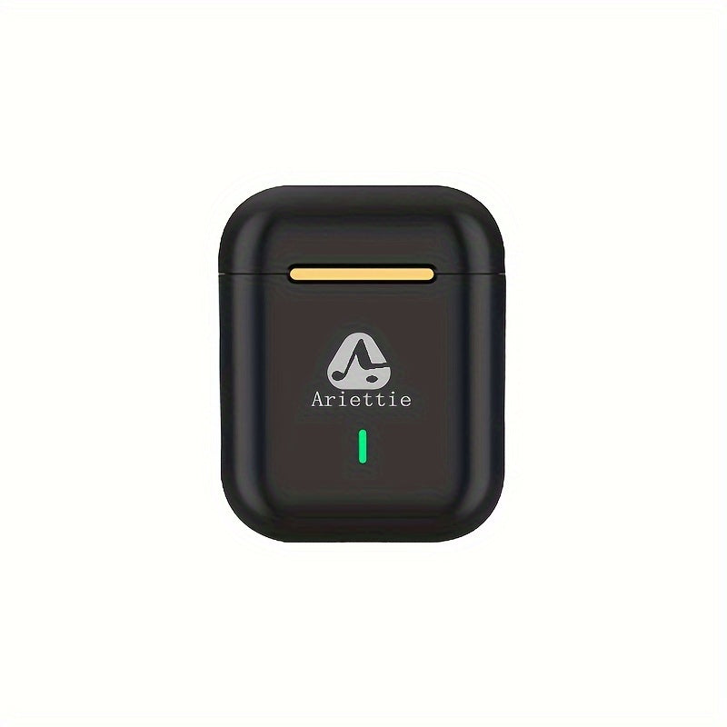 Ariettie J18 TWS беспроводные наушники: водоотталкивающие, активное шумоподавление, сенсорное управление, разъем Type-C, идеальны для игр, перезаряжаемая батарея 300mAh, динамический микрофон, открытая конструкция чашек.
