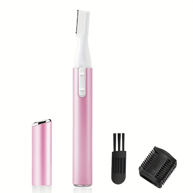 Mini Electric Eyebrow Trimmer for Women Battery Powered Compact Facial Hair Remover