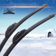 Universal Windshield Wipers with U/J Hooks Durable All-Season Rubber Blades