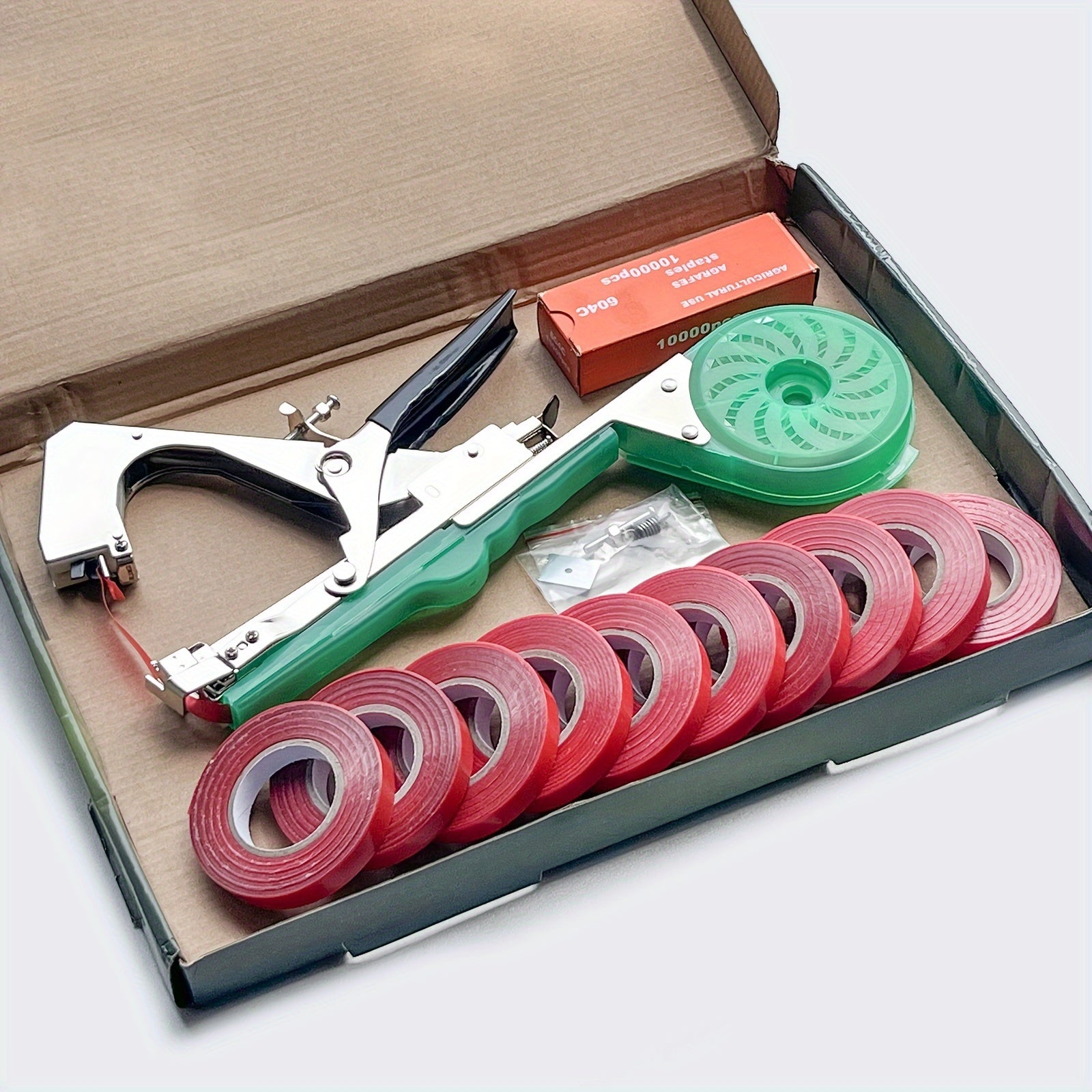 Garden Plant Support Tool Set for Vines and Stems with 10 Tape Rolls