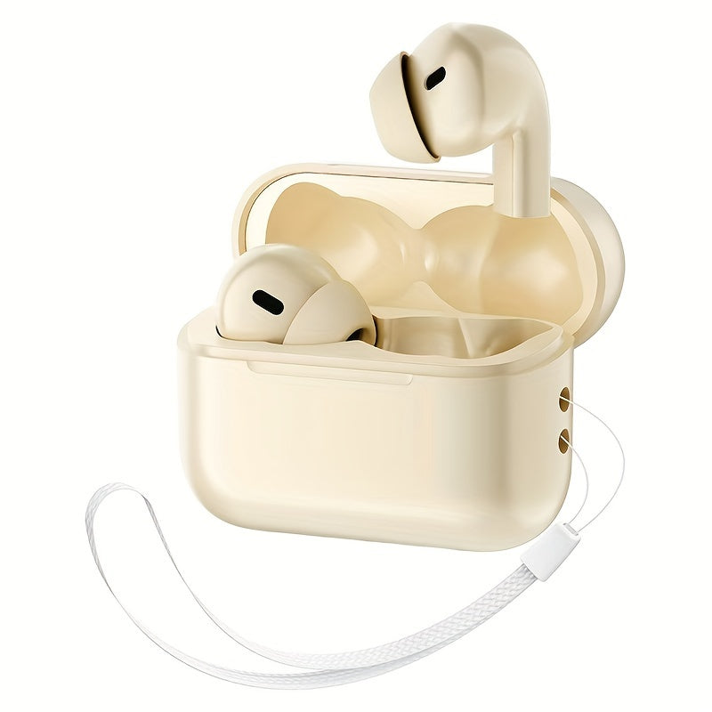 Wireless Earbuds True Wireless Headphones with HiFi Sound Dolby Bass HD Calling for Android iPhone Sports Music