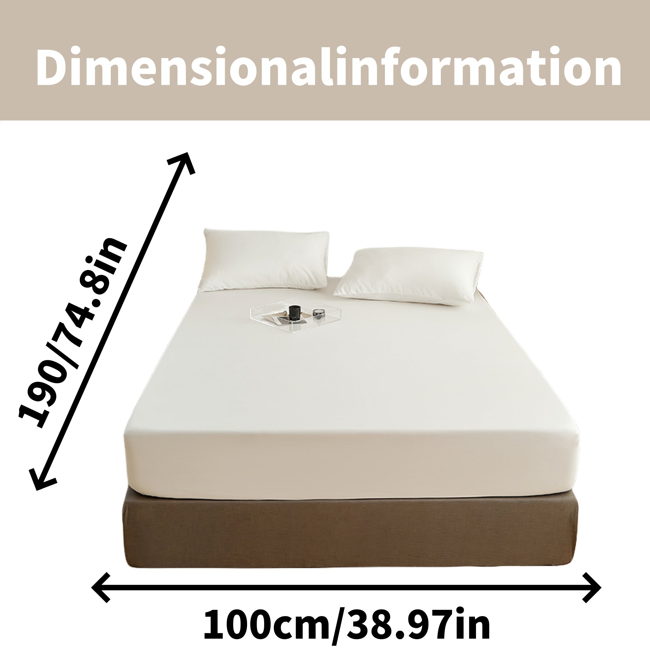 Juego de sábanas ajustadas de poliéster cepillado con 2 fundas de almohada, con bolsillo profundo, ropa de cama