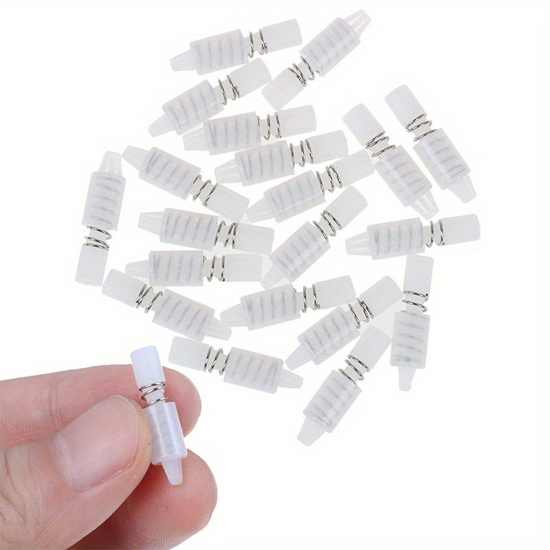 Oʻrnatish uchun 20 ta plastmassa push pin montaj vintlari toʻplami, tavan fanining aksessuarlarini xavfsiz va oson oʻrnatish uchun. Batareya kerak emas, bardoshli plastmassa konstruktsiya.