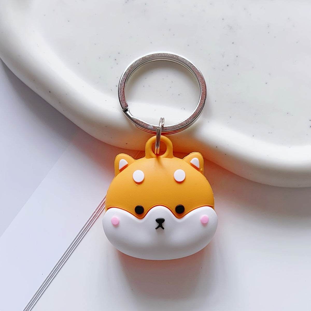 Animal-Themed Silicone AirTag Case Soft Scratch-Resistant Cover