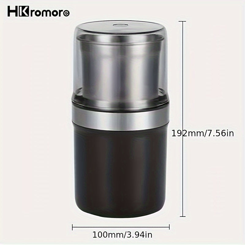 Electric Coffee Grinder for Spices Herbs and Grains Detachable Washable 30000 RPM