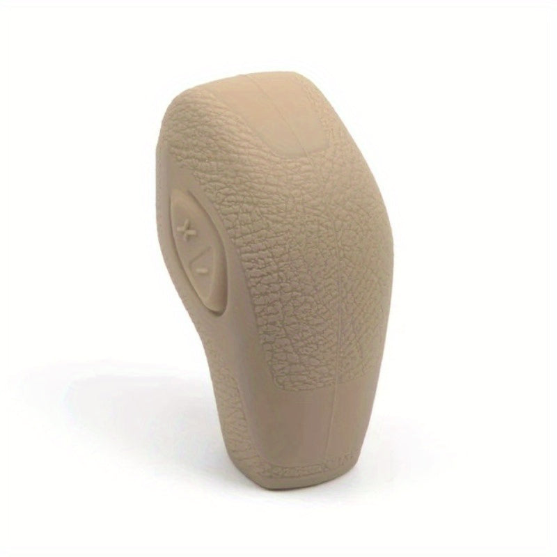 Cubierta de pomo de cambio de engranajes de silicona universal duradera y pulida que se ajusta a la mayoría de vehículos