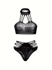 Women's Body Suit with Cross-Border Design, Stretch Fabric, Slim Fit