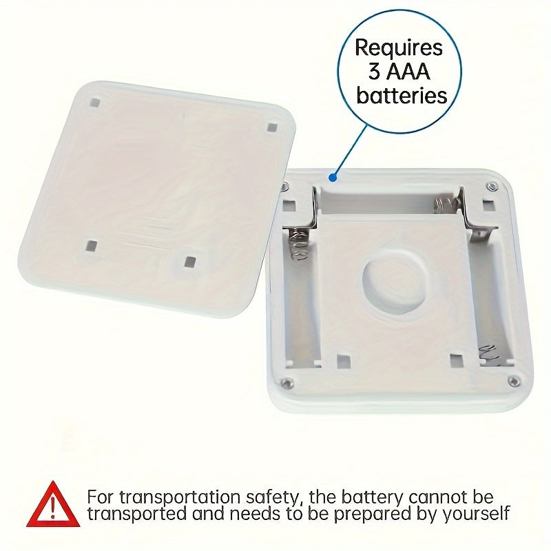 Modern Wall Light with 6 LEDs Motion Sensor Adjustable Brightness Battery Operated