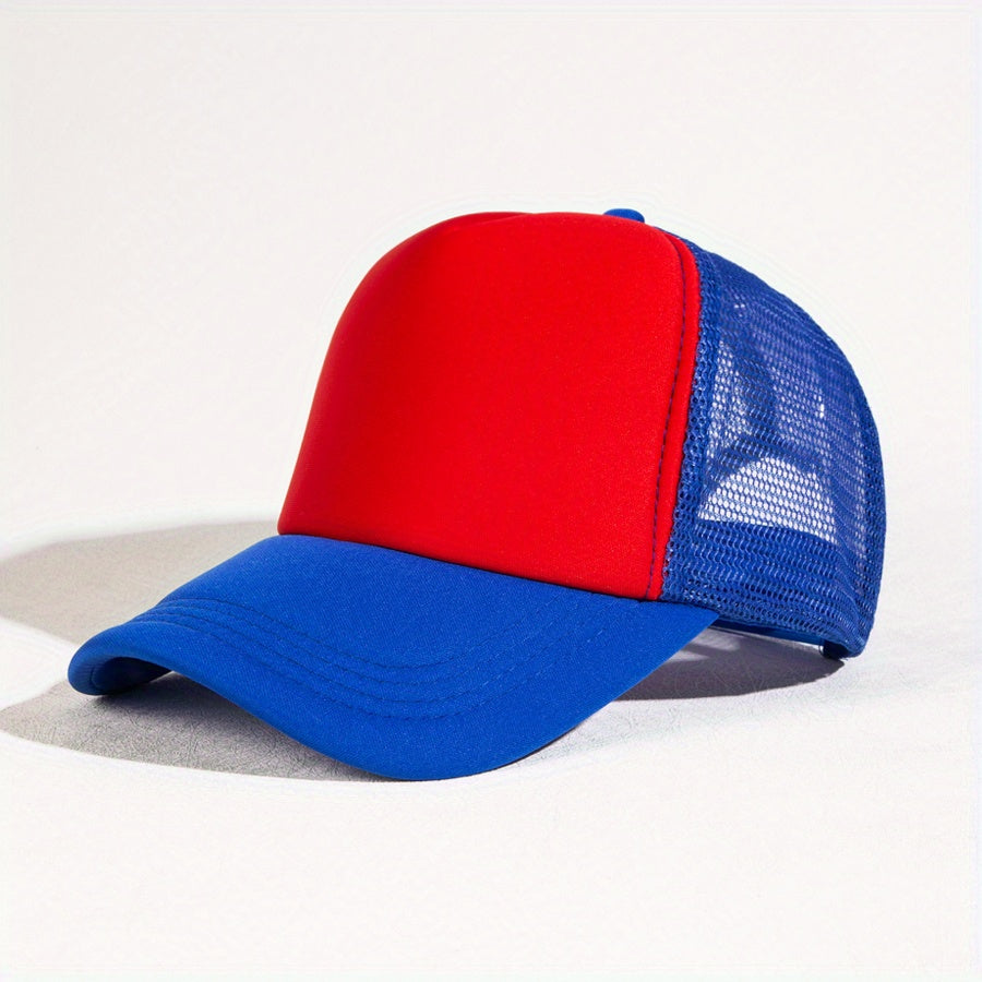 Gorra de béisbol deportiva unisex de poliéster para deportes urbanos y regalos