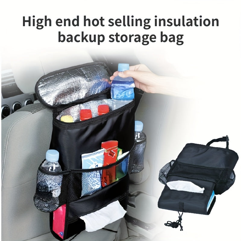 Universal Car Seat Organizer Bag Multi-Pocket Storage Travel Hanger Car Interior