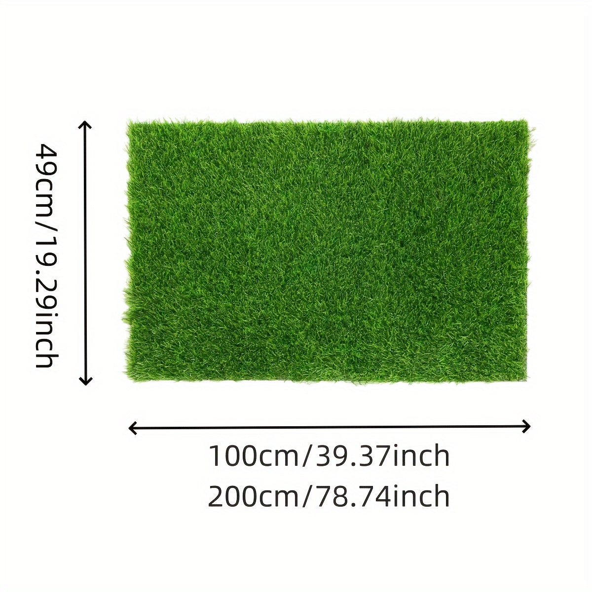 Artificial Grass for Lawn Decoration Playground Pet Training Outdoor Patio 78x38 Inches
