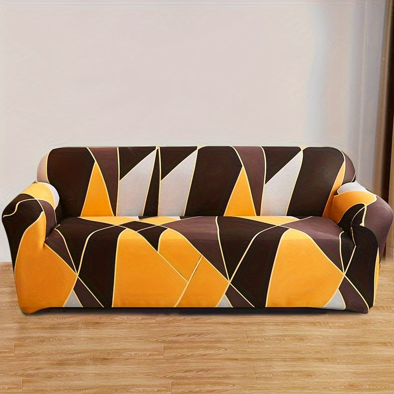 Чехол для дивана Four Seasons с эластичным покрытием для защиты от кошек, идеален для гостиной или офиса.