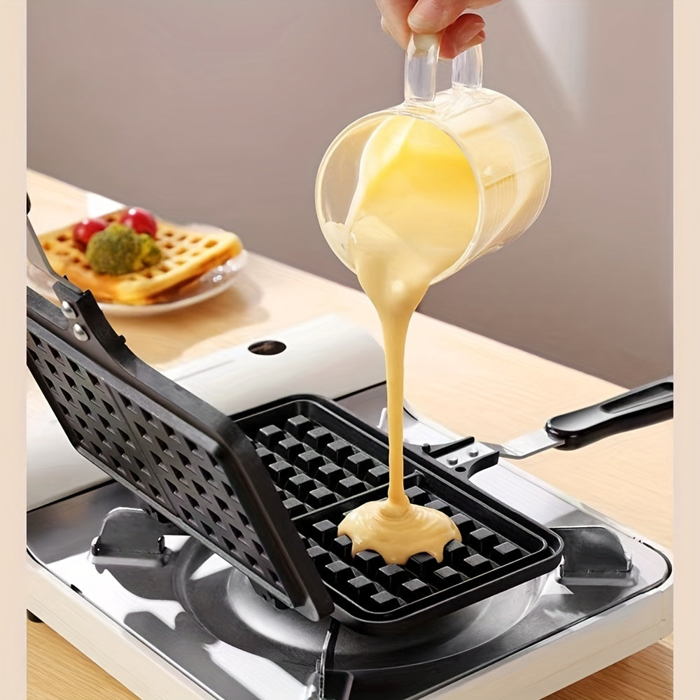 Alüminiy alloy Waffle Maker non-stick plitalar, oson burilish, bardoshli oshxona texnikasi