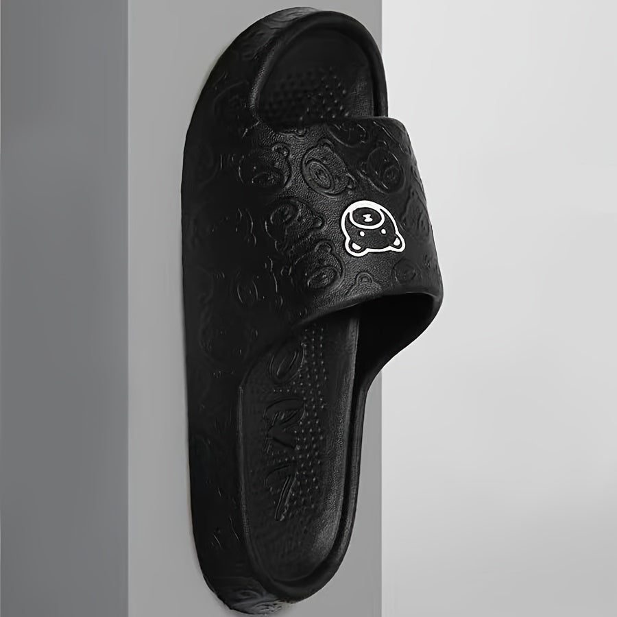 Unisex Cartoon Bear Slippers Soft EVA Non-Slip Bedroom Slides