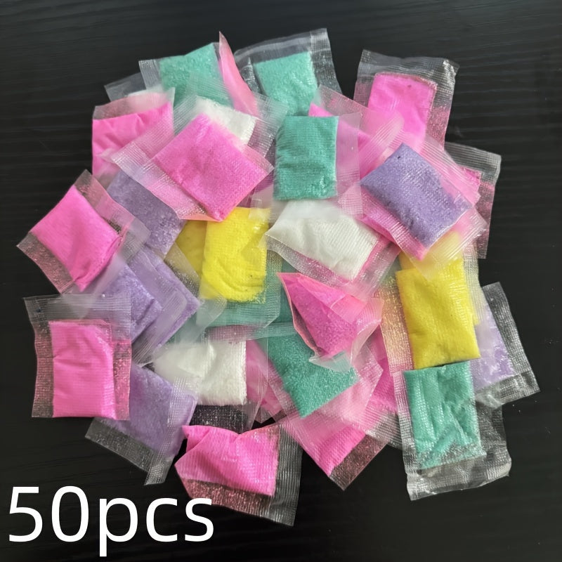 50 шт. одноразового песка для тушения дыма для пепельниц, разноцветный, устранение запаха