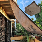 90% Sunshade Cloth Mesh for Garden Privacy and Outdoor Use Champagne