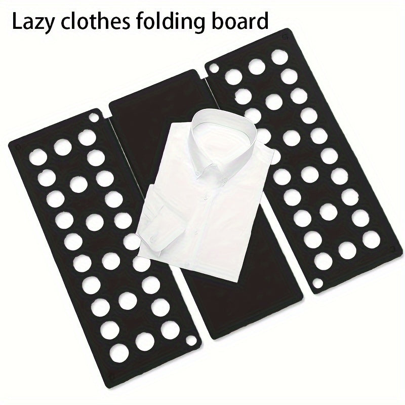 Organizador de almacenamiento de plástico para planchar y regalo, tabla de plegado de ropa extra grande