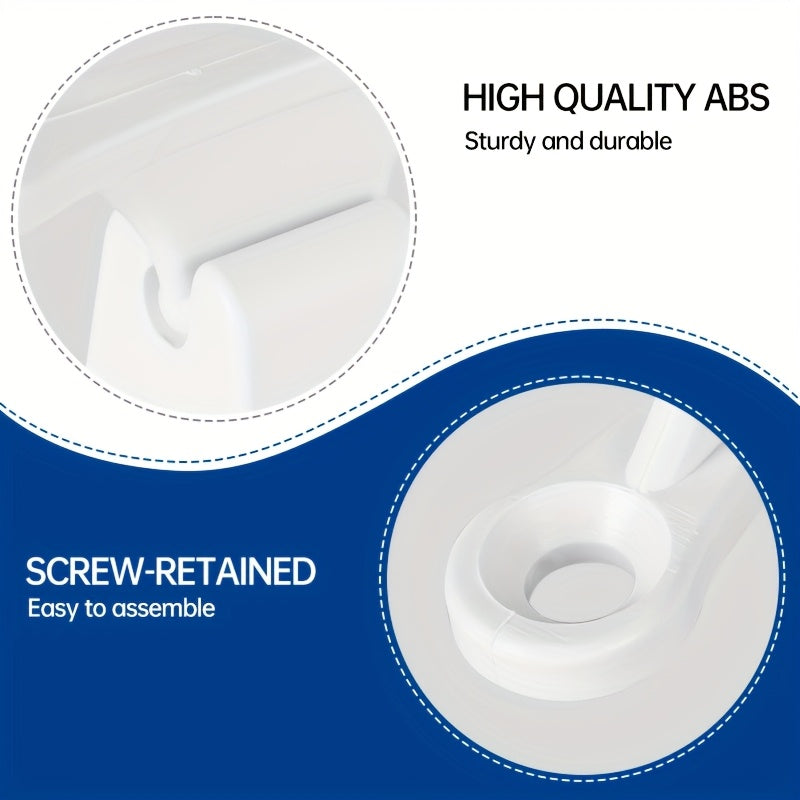 Nylon Door Stopper Set for RVs White T-Shaped Civilian Campers