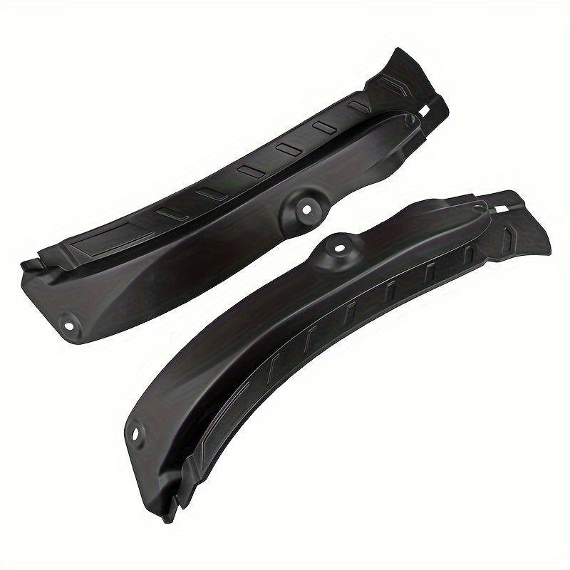 2 dona avtomobil shlangi orqa g'ildirak paneli himoyachilari PP material mustahkam qarshilik ko'rsatadigan qattiqlashgan