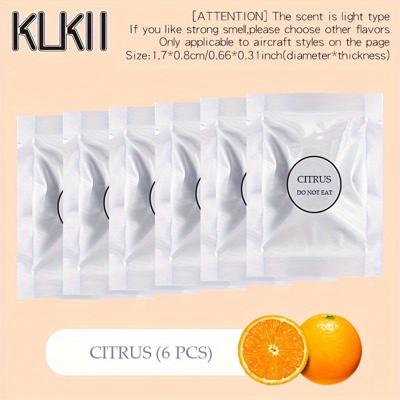 Car Air Freshener Scented Tablets Pack of 6 or 15 for Cars and SUVs