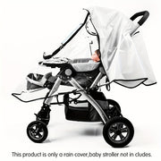 Stroller Rain Cover Waterproof EVA Material for Travel and Outdoor Use