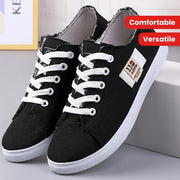 Women's Casual Leather Flats Spring Wear-Resistant Flat Shoes