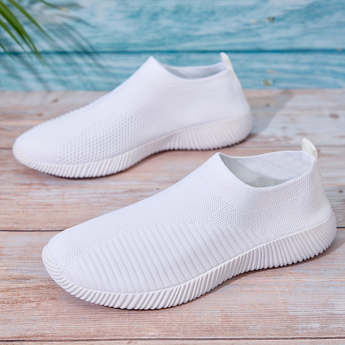 Ayollar uchun tarmoqli slip-on sport poyabzali yengil kundalik poyabzal barcha mavsumlar