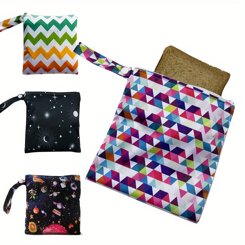 Saqlash va tashkil etish yechimi: Sendvichlar, atıştırmalıklar va non uchun qayta ishlatiladigan nam sumka. Maktab yoki sayohat uchun qo'ltiq bilan suv o'tkazmaydigan zip sumka. O'lchami 18.01*18.01 sm, oshxona saqlash ehtiyojlari uchun mukammal.