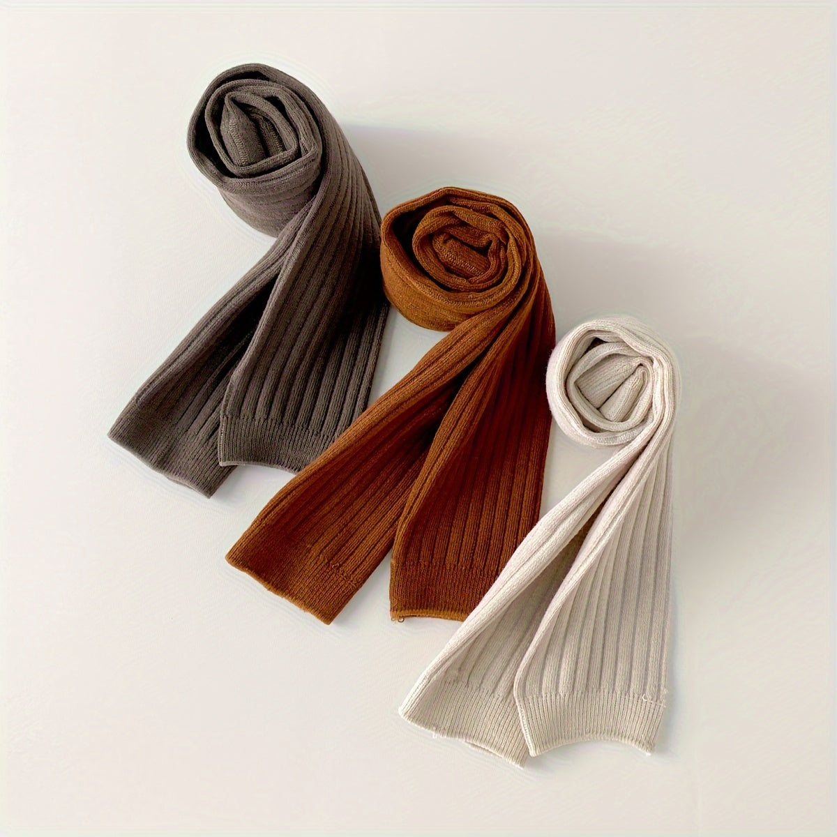 Girls Solid Color Leggings Soft Comfy Tights for All Seasons