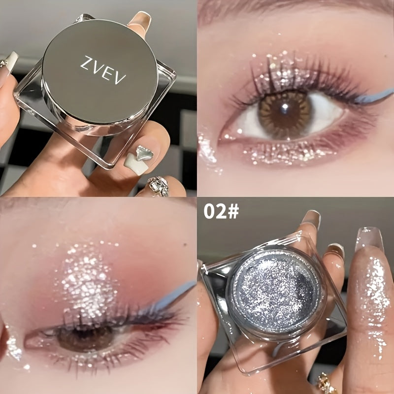 ZVEV Sparkling Gel Ko'zoynak, qora, oltin va kumush ranglarda porlaydigan qirralar va metall tugatishlar bilan. Sahna ko'rinishlari uchun ajoyib va 14-fevral, kuz uchun ajoyib sovg'a.