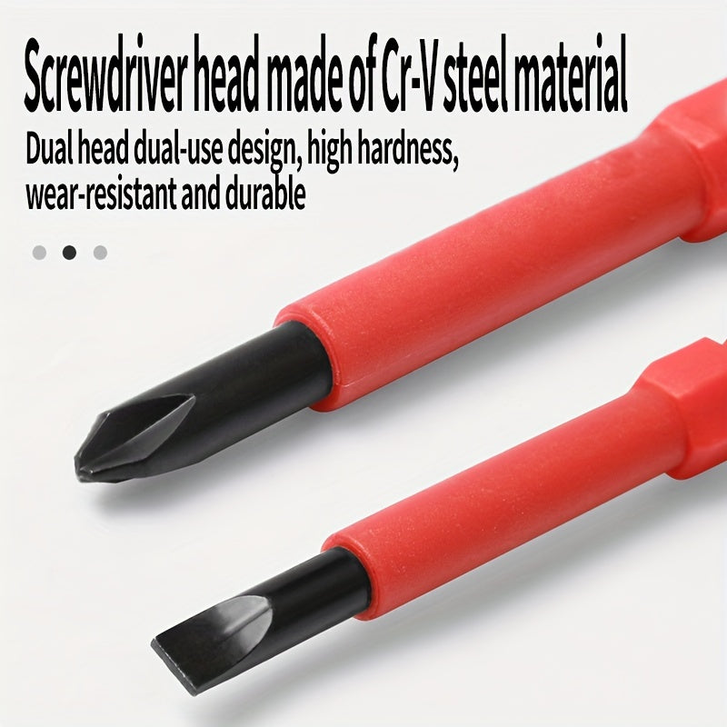 Набор отверток с сменными лезвиями 12 в 1 с переносным кейсом для электриков