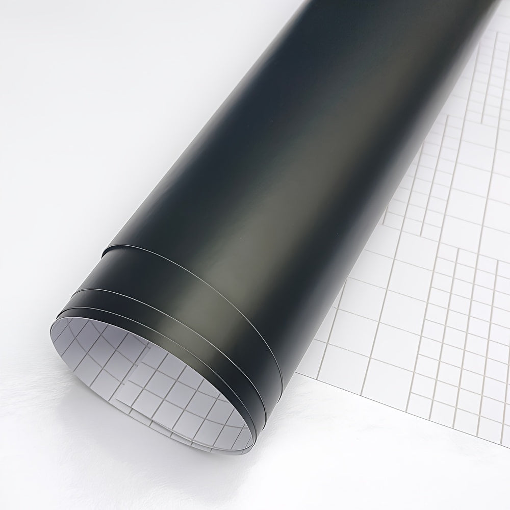 Qora mat va mato avtomobil qoplamasi vinil varaqasi 10/20/30/40/50cm×152cm Avto Dekor