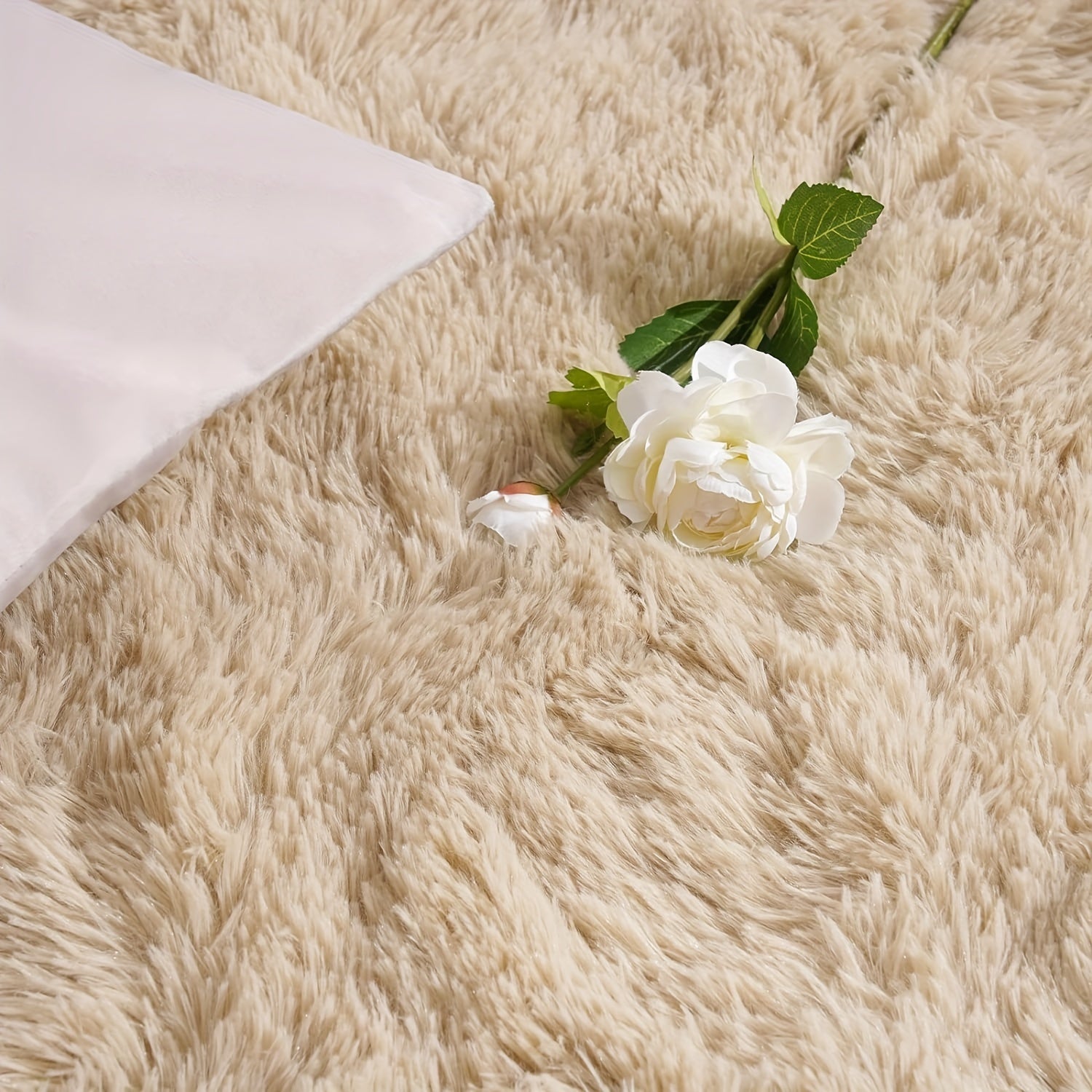 Koʻp rangli yashash xonasi va yotoqxona uchun qulay shag polyester soʻrgʻich mato