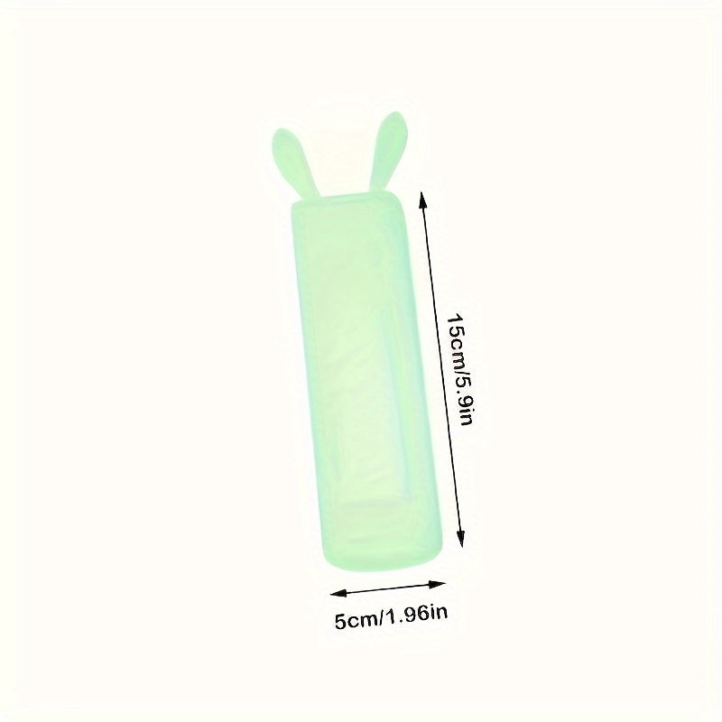 Silicone Rabbit Ear Dustproof Shockproof Remote Control Cover for Night Light TV Air Conditioner