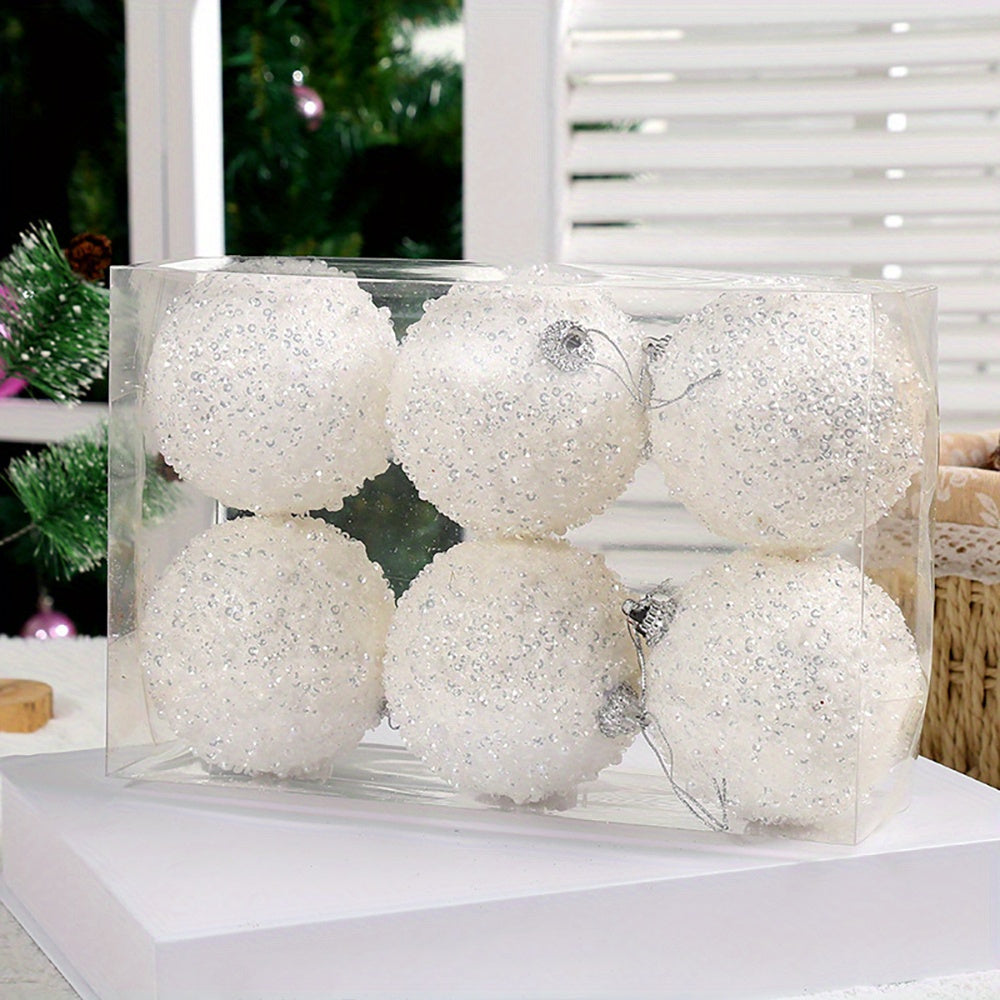 Christmas Balls Set for Holiday Decorations and Gifts, Cross-Border Party Venue Decor