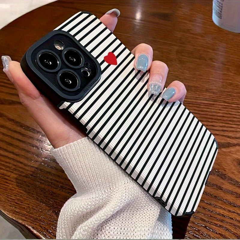 Faux Leather Phone Case for iPhone 15 14 13 12 11 X XS with Dirt-Resistant Design