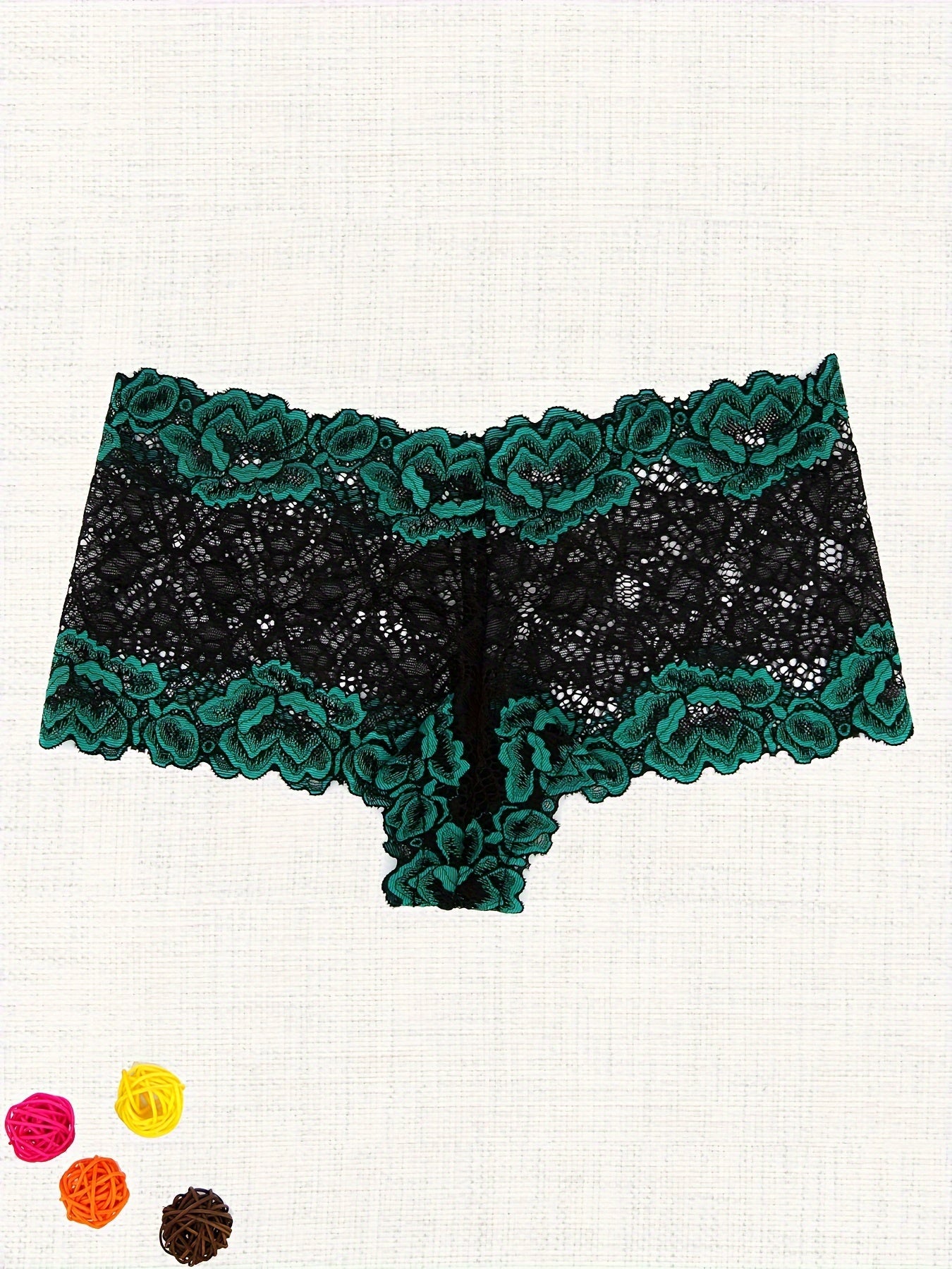 6 кружевных трусиков, женские прозрачные интимные трусики, сексуальное белье и нижнее белье.