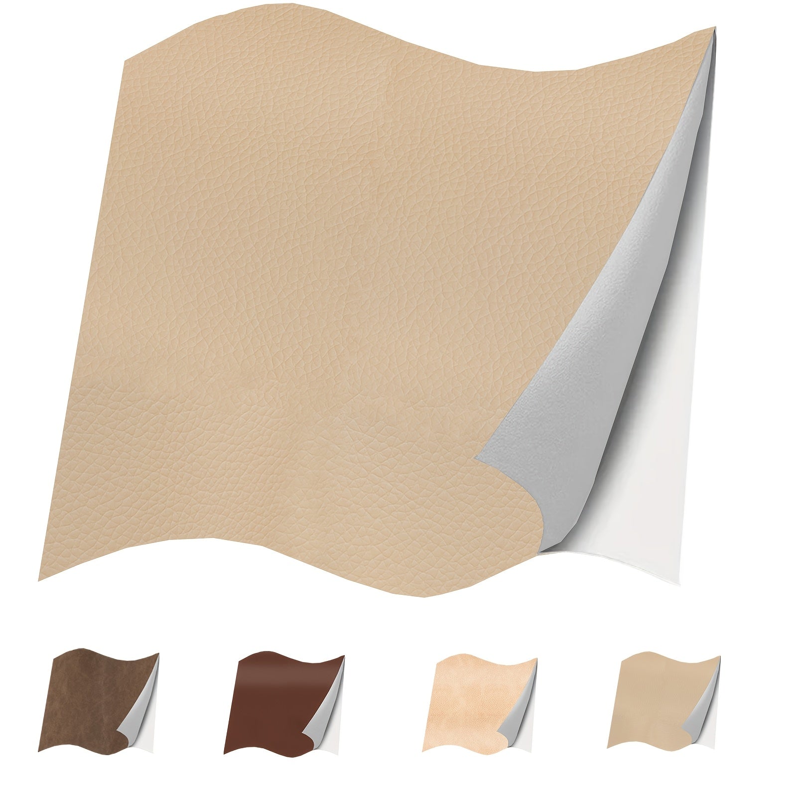 Faux Leather Repair Tape Self-Adhesive Patch for Furniture and Car Seats