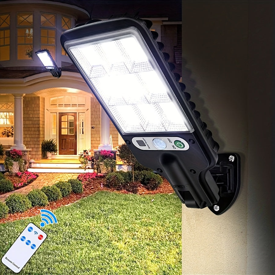 Solar Wall Light with Motion Sensor and Adjustable Angle for Outdoor Porch Balcony