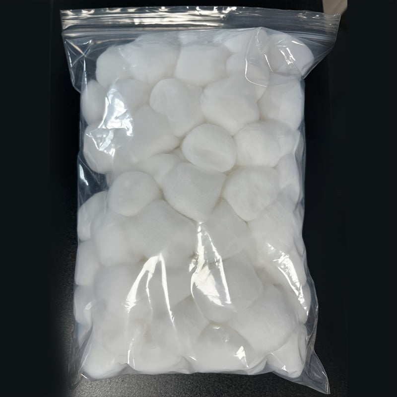 100% Pure Cotton Jumbo Soft Makeup Remover Balls Pack of 100 for Sensitive Skin