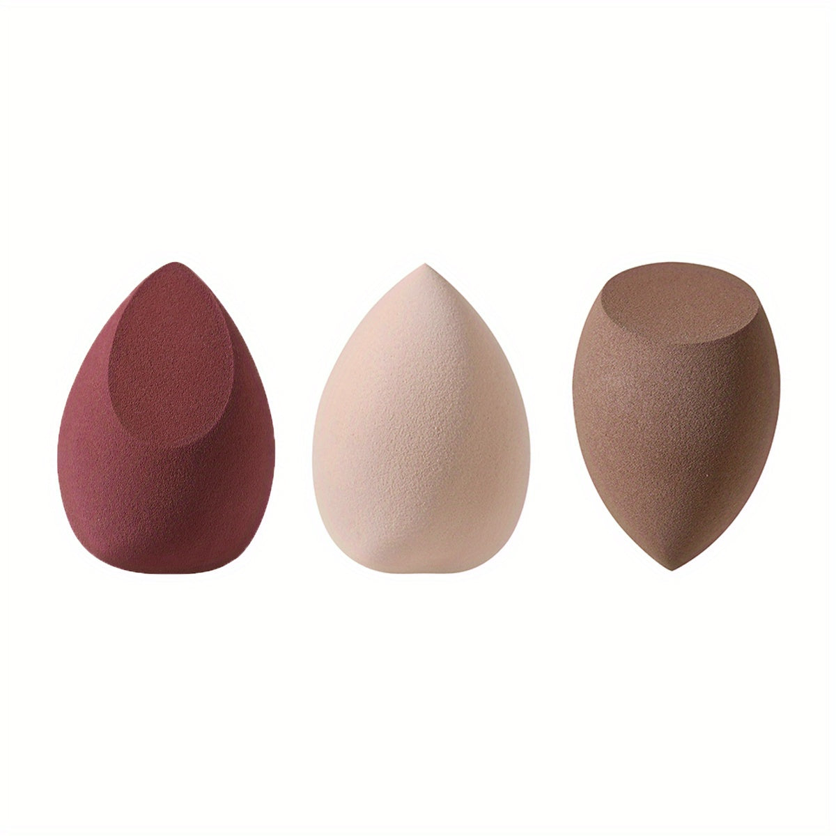 3-Piece Makeup Sponge Set Blenders for Powder and Foundation